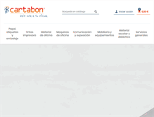 Tablet Screenshot of cartabon.com